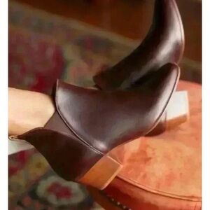 Sezane  Andy Boots - Heritage Chocolate Brown, size EU 42